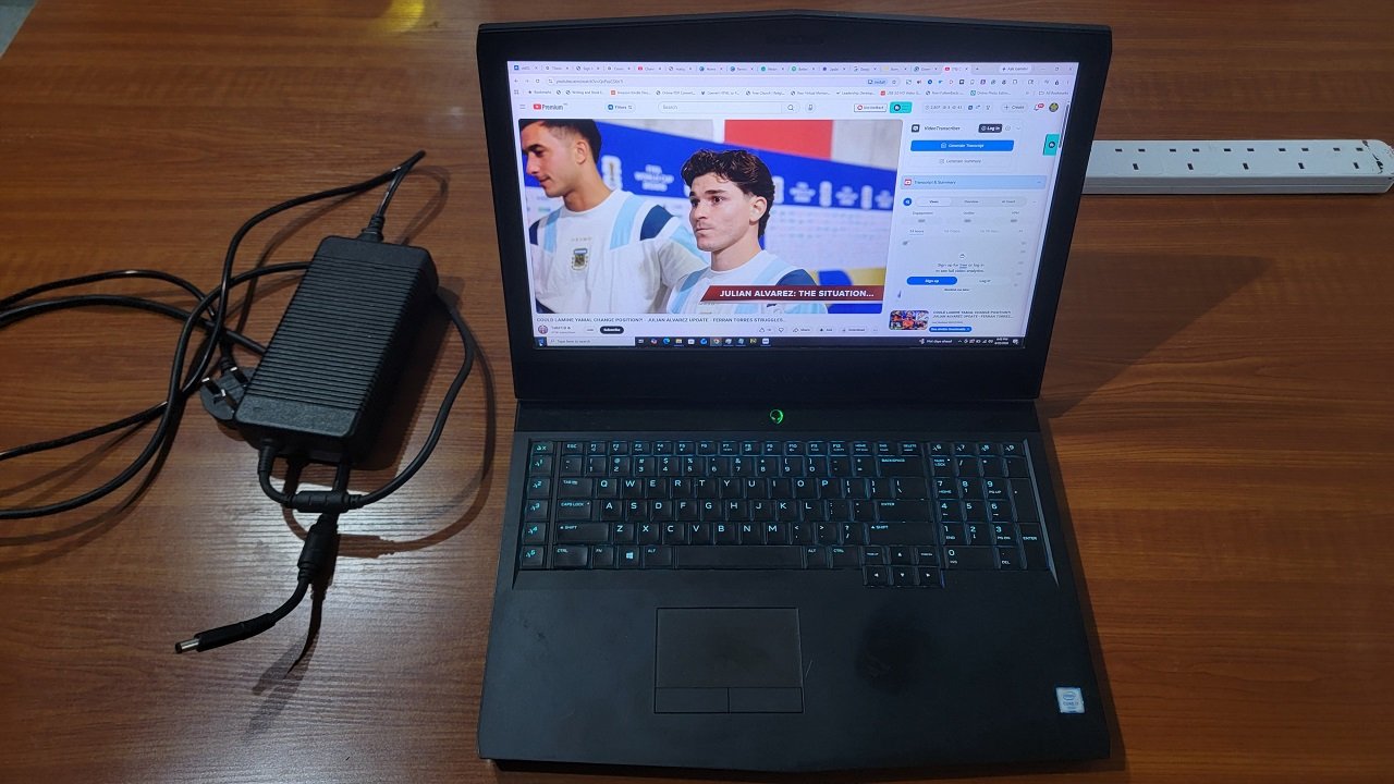 Dell Alienware 17 R4 Gaming Laptop, Core i7, 32GB RAM, 1TB SSD, GTX 1070 8GB, Nigerian Used