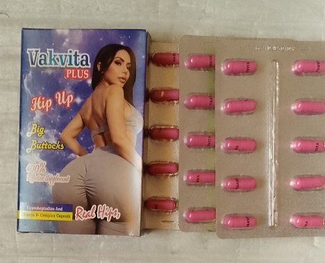 Vakvita Plus Capsule for Butt and Breast Enlargement image 2