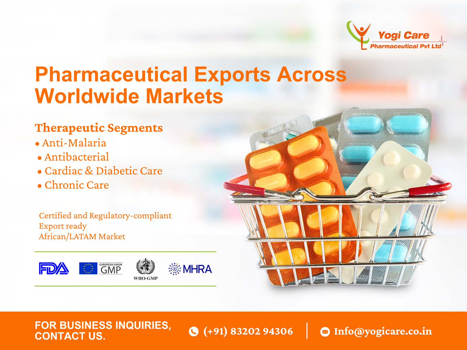 Buy Quality Dexamethasone Tablets in Nigeria from Yogicare Pharma
