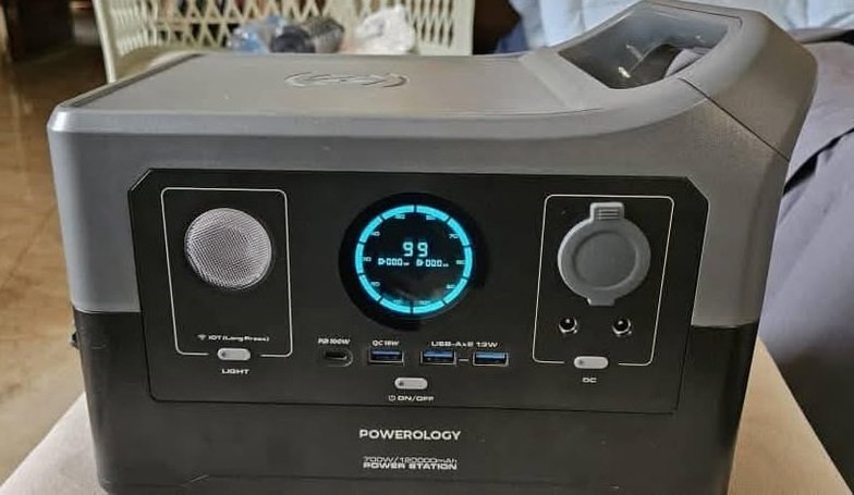 Powerology 700W Smart Power Generator | 384Wh Portable Power Station for Home, Outdoor, Camping image 2